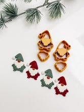 Load image into Gallery viewer, Gnome Set Christmas Polymer Clay Cutters 2025