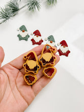 Load image into Gallery viewer, Gnome Set Christmas Polymer Clay Cutters 2025