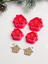 Load image into Gallery viewer, Gingerbread House Christmas Polymer Clay Cutter 2025