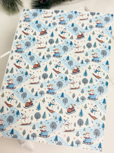 Load image into Gallery viewer, Transfer Paper Sheet 538 Snowmen | Image Water Transfer