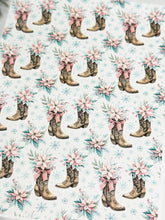 Load image into Gallery viewer, Transfer Paper Sheet 544 Christmas Cowboy Boots | Image Water Transfer