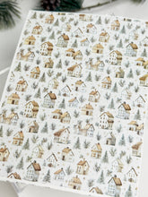 Load image into Gallery viewer, Transfer Paper Sheet 548 Cosy Cottage | Image Water Transfer