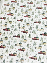 Load image into Gallery viewer, Transfer Paper Sheet 552 Christmas Tree Trucks | Image Water Transfer