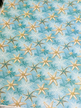 Load image into Gallery viewer, Transfer Paper Sheet 557 Starfish & Snowflakes | Image Water Transfer