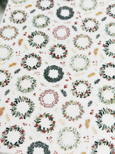 Load image into Gallery viewer, Transfer Paper Sheet 561 Classic Christmas Wreaths | Image Water Transfer