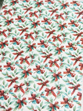 Load image into Gallery viewer, Transfer Paper Sheet 564 Christmas Vines & Bows | Image Water Transfer