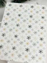 Load image into Gallery viewer, Transfer Paper Sheet 565 Snowflakes | Image Water Transfer