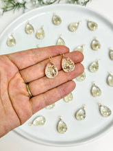 Load image into Gallery viewer, Dried Flower Glass Pendant Charm with One Hole