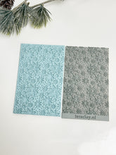Load image into Gallery viewer, Snowflake #1 Rubber Texture Mat for Polymer Clay