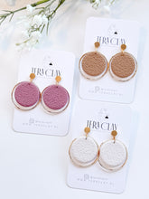 Load image into Gallery viewer, The Rounded Statement Dangles (multiple colours)