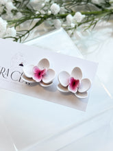 Load image into Gallery viewer, The Orchid Flower Studs