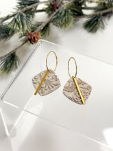 Load image into Gallery viewer, The Flourish Hoops (also in silver)