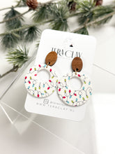 Load image into Gallery viewer, The Christmas Lights Circle Donuts (also in silver)
