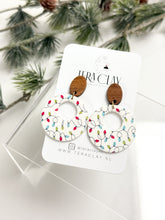 Load image into Gallery viewer, The Christmas Lights Circle Donuts (also in silver)