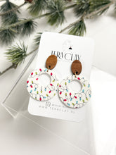 Load image into Gallery viewer, The Christmas Lights Circle Donuts (also in silver)