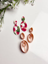 Load image into Gallery viewer, Duo Oval Donut with Drill Guides Polymer Clay Cutter Set PCC1858