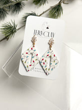 Load image into Gallery viewer, The Christmas Lights Diamond Donuts (also in silver)