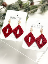 Load image into Gallery viewer, The Deep Red Diamond Donuts (also in silver)