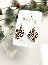 Load image into Gallery viewer, The Leopard Hoops (also in silver)