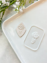 Load image into Gallery viewer, Tulip Bouquet Acrylic Texture Tile | Acrylic Embossing Stamp