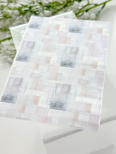 Load image into Gallery viewer, Transfer Paper 345 Beige Squares | Image Water Transfer