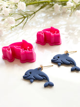 Load image into Gallery viewer, Dolphin Detailed Polymer Clay Cutter