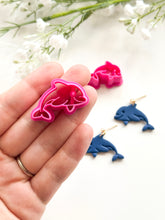 Load image into Gallery viewer, Dolphin Detailed Polymer Clay Cutter