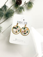 Load image into Gallery viewer, The All Things Christmas Round Dangles