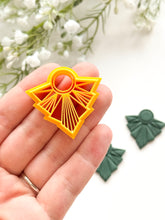Load image into Gallery viewer, Boho Geometric Shape Polymer Clay Cutter