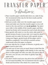 Load image into Gallery viewer, Transfer Paper 437 Red Watercolor Flowers | Image Water Transfer