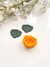 Load image into Gallery viewer, Art Deco Fan Polymer Clay Cutter