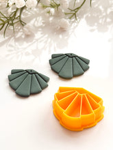 Load image into Gallery viewer, Art Deco Fan Polymer Clay Cutter