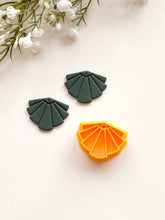 Load image into Gallery viewer, Art Deco Fan Polymer Clay Cutter
