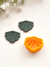 Load image into Gallery viewer, Art Deco Fan Polymer Clay Cutter