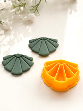 Load image into Gallery viewer, Art Deco Fan Polymer Clay Cutter