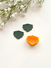 Load image into Gallery viewer, Art Deco Fan Polymer Clay Cutter