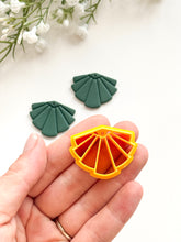 Load image into Gallery viewer, Art Deco Fan Polymer Clay Cutter