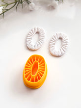 Load image into Gallery viewer, Detailed Oval Donut Polymer Clay Cutter