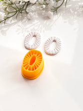 Load image into Gallery viewer, Detailed Oval Donut Polymer Clay Cutter
