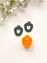 Load image into Gallery viewer, Art Deco Donut Polymer Clay Cutter