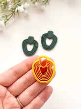 Load image into Gallery viewer, Art Deco Donut Polymer Clay Cutter
