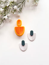 Load image into Gallery viewer, Art Deco Set Polymer Clay Cutters