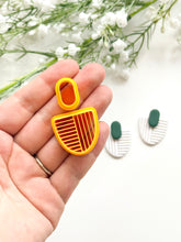 Load image into Gallery viewer, Art Deco Set Polymer Clay Cutters