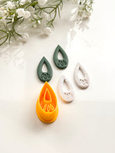 Load image into Gallery viewer, Leafy Drop Donut Polymer Clay Cutter
