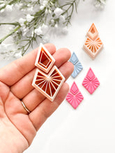 Load image into Gallery viewer, Duo Geometric Set Polymer Clay Cutters
