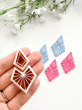 Load image into Gallery viewer, Duo Geometric Set Polymer Clay Cutters