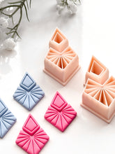 Load image into Gallery viewer, Duo Geometric Set Polymer Clay Cutters