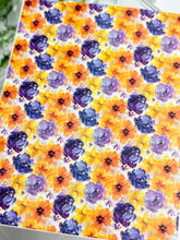 Load image into Gallery viewer, Transfer Paper 670 Yellow & Purple Flowers | Image Water Transfer