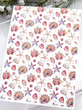 Load image into Gallery viewer, Transfer Paper 489 Seashells #4 | Image Water Transfer