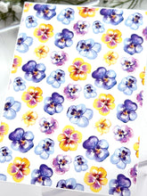 Load image into Gallery viewer, Transfer Paper 495 Flower Pansy | Image Water Transfer